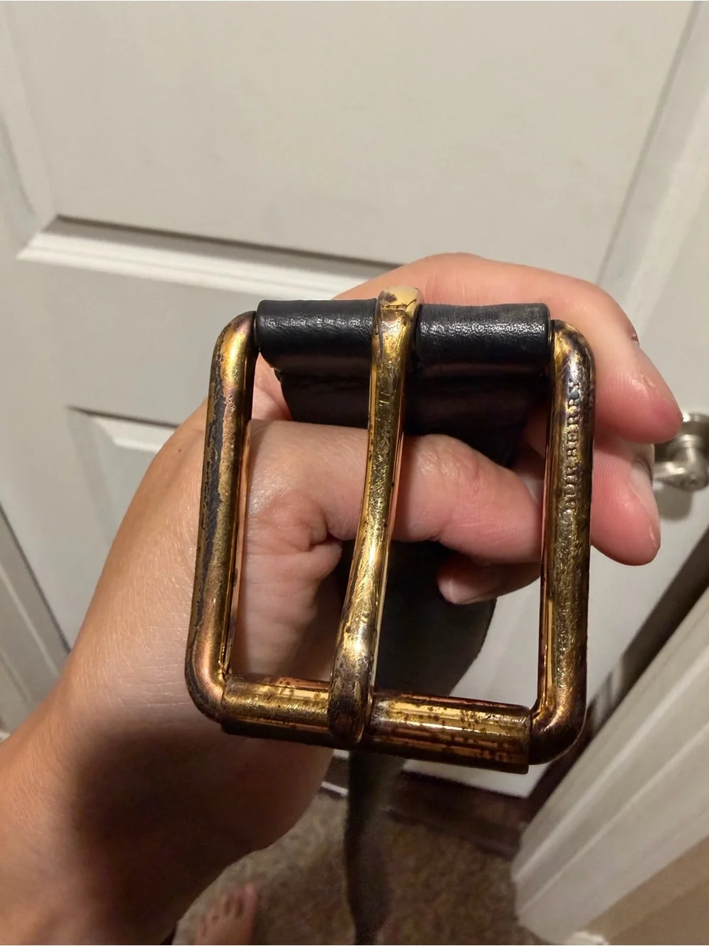 Burberry Belt Size 38